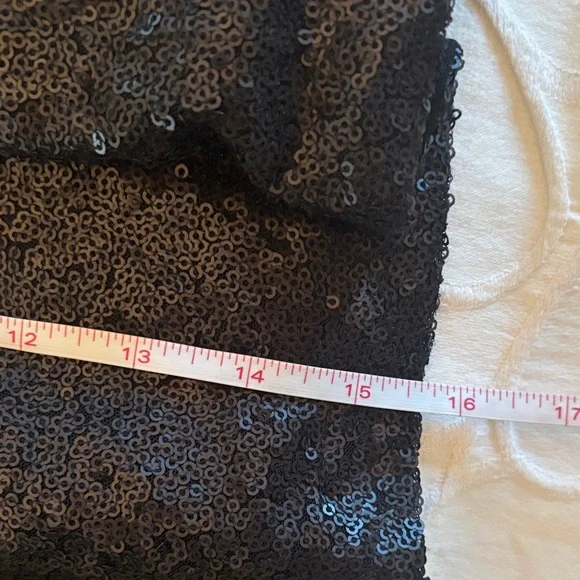 GAP Black Sequin Skirt - Picture 6 of 6